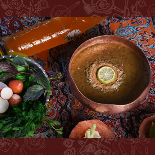 عدسی یک و نیم پرسی نان
